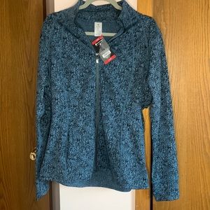 NWT Womens textured athletic jacket